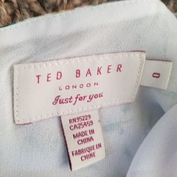 Ted Baker bird print romper - Picture 2 of 3